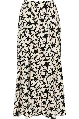 ULLA JOHNSON Rock mit grafischem Print
