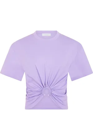 Paco rabanne Cropped-T-Shirt mit Logo