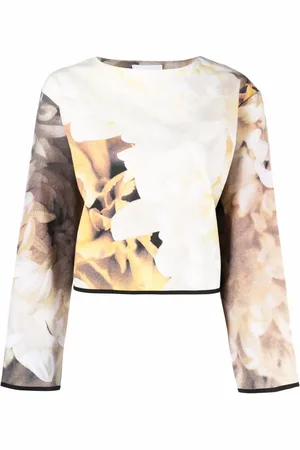Atu Body Couture Sweatshirt mit Blumen-Print