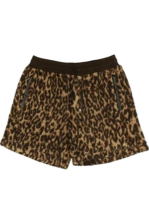 AMIRI Shorts mit Leoparden-Print