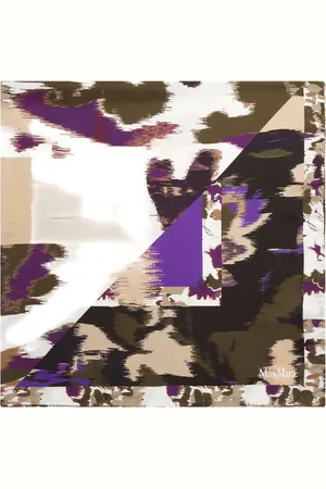Max Mara Seidenschal mit Print