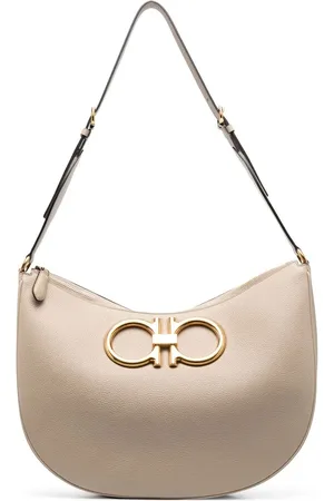 Salvatore Ferragamo Schultertasche mit Gancini-Logo