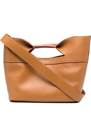 Alexander McQueen Handtasche mit Logo-Print