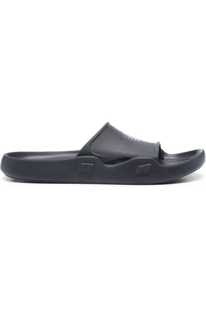 Emporio Armani Pantoletten mit Logo-Print