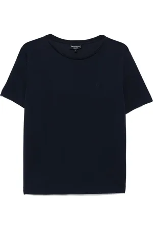 Emporio Armani T-Shirt mit Logo-Stickerei