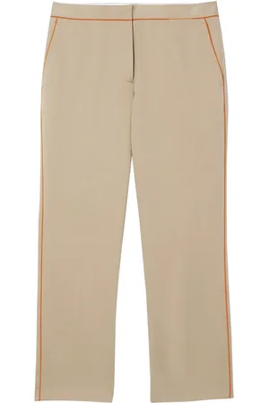 Burberry Cropped-Hose mit Kontrasteinsatz