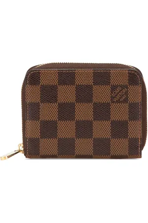 LOUIS VUITTON 2012 Damier Ebene Zippy Portemonnaie