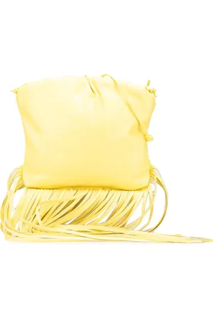 Bottega Veneta 2012-2024 The Fringe Pouch Schultertasche aus Lammleder