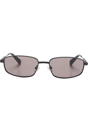 Jacquemus Sonnenbrille mit eckigem Gestell