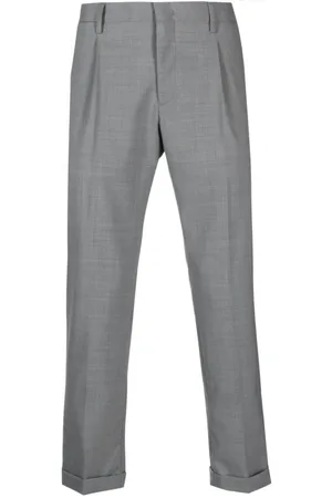 BRIGLIA Bundfaltenhose mit Umschlag