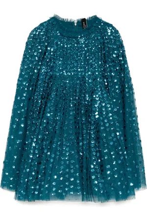 Needle & Thread Raindrop Kleid im Cape-Stil