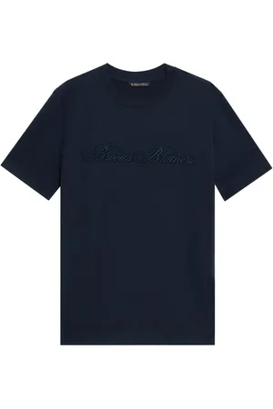 Brooks Brothers T-Shirt mit Logo-Stickerei