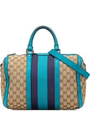 Gucci 2000-2015 Web Joy Satchel-Tasche aus GG Canvas