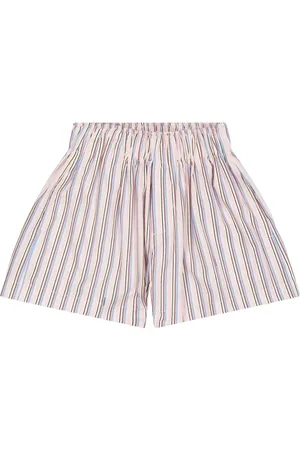 LANEUS Weite Shorts mit Streifen