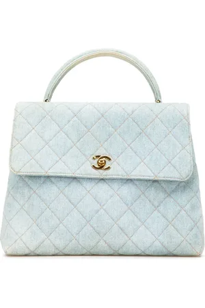 CHANEL 1996-1997 Kelly Handtasche aus Denim