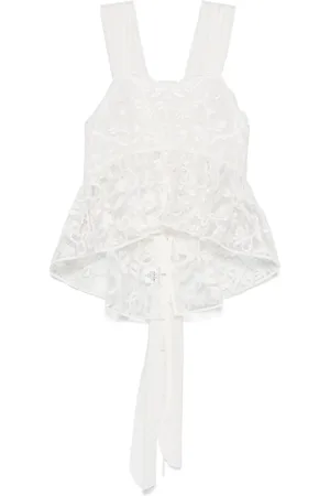 Maurizio Mykonos Bluse aus Spitze