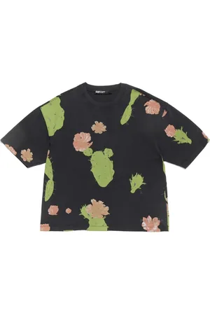 Bimba y Lola Oversized-T-Shirt mit Blumen-Print