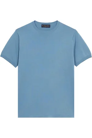 Brooks Brothers Kurzärmeliges Strickoberteil