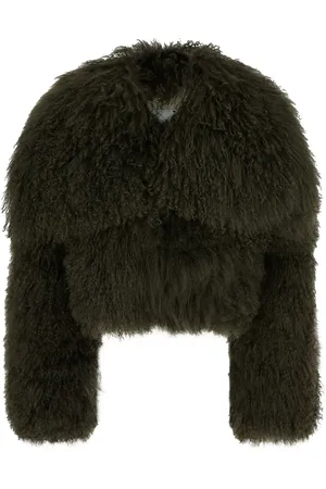 The Attico Cropped-Jacke aus Shearling