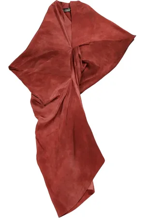 Cortana Ruched-detailing midi dress