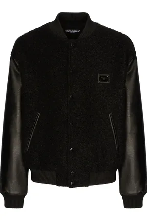 Dolce & Gabbana Bomberjacke mit Logo-Schild