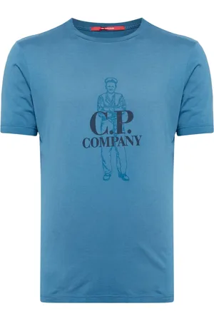 C.P. Company T-Shirt mit British Sailor-Print