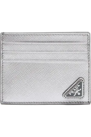 Prada 2021-2025 Kartenetui aus Saffiano-Leder