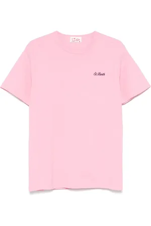 MC2 SAINT BARTH T-Shirt mit Logo-Stickerei
