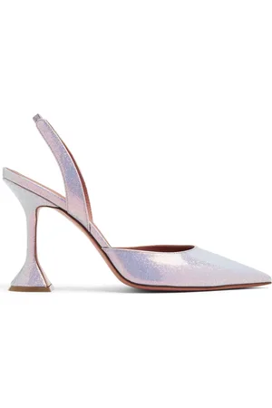 Amina Muaddi Holli Slingback-Pumps 95mm
