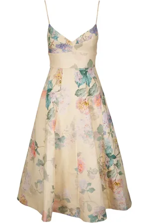 ZIMMERMANN Kleid mit Blumen-Print