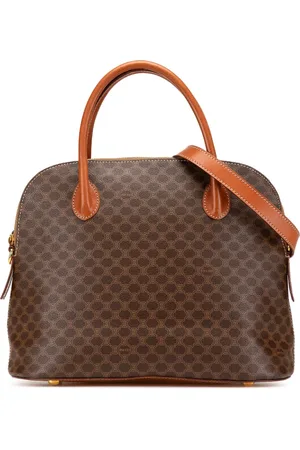 Céline 1996 Macadam Dome Satchel-Tasche