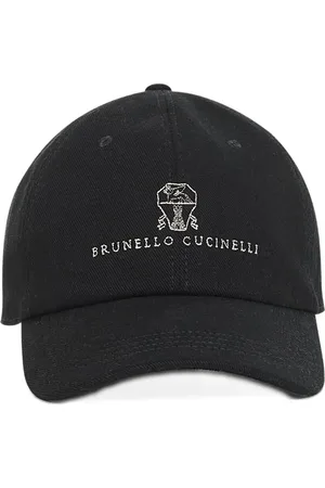 Brunello Cucinelli Baseballkappe mit Logo-Stickerei
