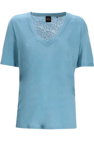 HUGO BOSS T-Shirt aus Leinen