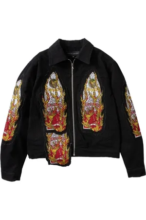 Who Decides War Flame Glass Jacke