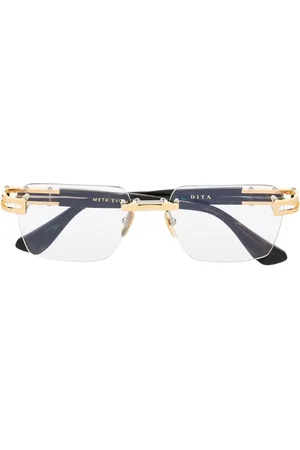 DITA EYEWEAR Eckige Brille mit Logo
