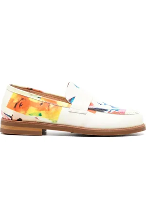 KIDSUPER STUDIOS Loafer mit Collage Faces-Print