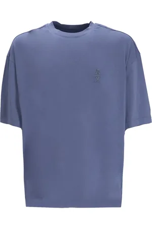 Armani Exchange T-Shirt mit Logo-Stickerei