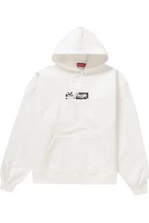 Supreme Miami Box Logo "SS25 - White" Hoodie