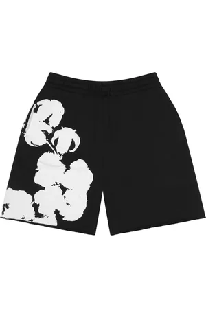 DENIM TEARS Big Cotton Wreath Shorts