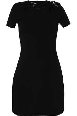 VALENTINO GARAVANI Kleid mit Blumenapplikation