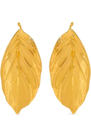Oscar de la Renta Kleine Leaf Ohrringe