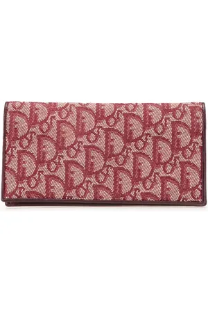 Dior 2003 längliches Diorissimo Trotter Portemonnaie aus Canvas