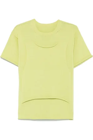 Issey Miyake Gestricktes T-Shirt