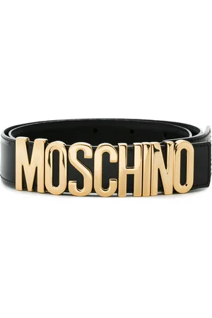 Moschino Ledergürtel mit Logo-Detail