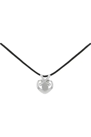 CHAUMET Pre-owned große Weißgoldhalskette mit Anhänger