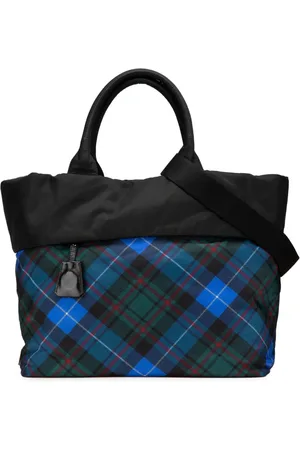 Prada 2000-2024 wendbare Tessuto Stampato Satchel-Tasche