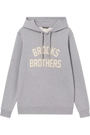 Brooks Brothers Hoodie aus Frottee mit Logo