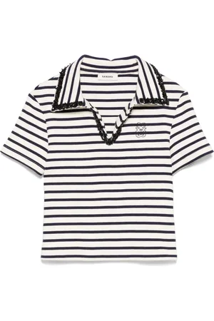 Sandro Gestreiftes Poloshirt