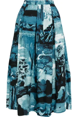 Erdem Rock mit grafischem Print
