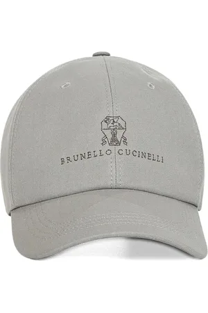 Brunello Cucinelli Baseballkappe mit Logo-Stickerei